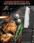 Handmade Knife, Meat Cutting Carving & Slicing BBQ Knife For Men - Kitchen Perfection LLC