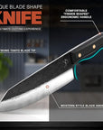 Handmade Knife, Meat Cutting Carving & Slicing BBQ Knife For Men - Kitchen Perfection LLC