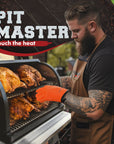 Silicone Smoker Oven Gloves - Extreme Heat Resistant BBQ Gloves - Handle Hot Food Right on Your Grill Fryer Pit - Kitchen Perfection LLC
