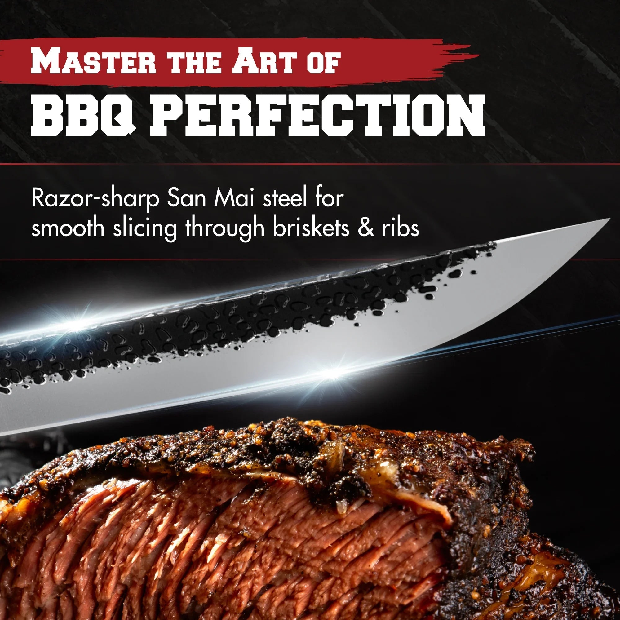 Handmade Brisket Knife - Kitchen Perfection LLC