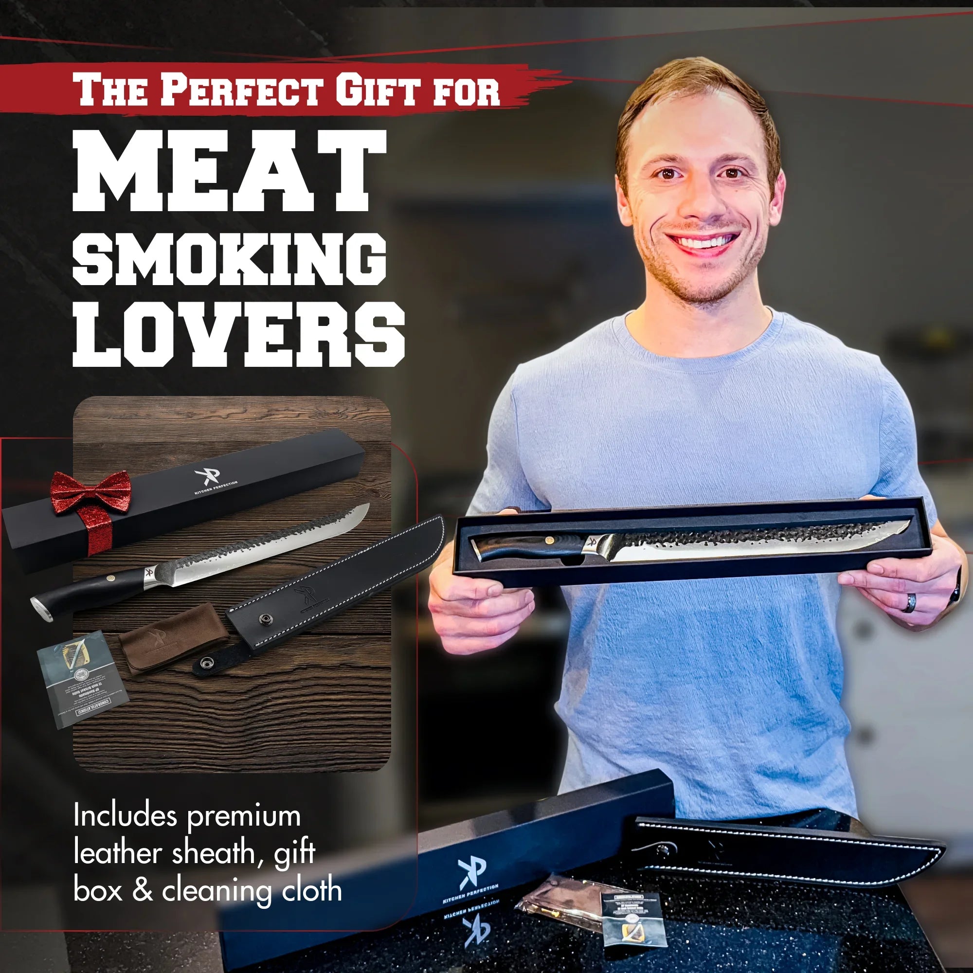 Handmade Brisket Knife - Kitchen Perfection LLC