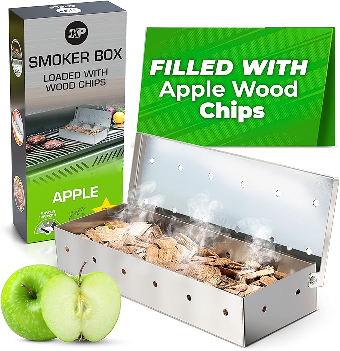 Smoker Box For Gas Grill – Kitchen Perfection LLC