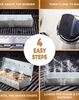 Smoker Box For Gas Grill - Kitchen Perfection LLC