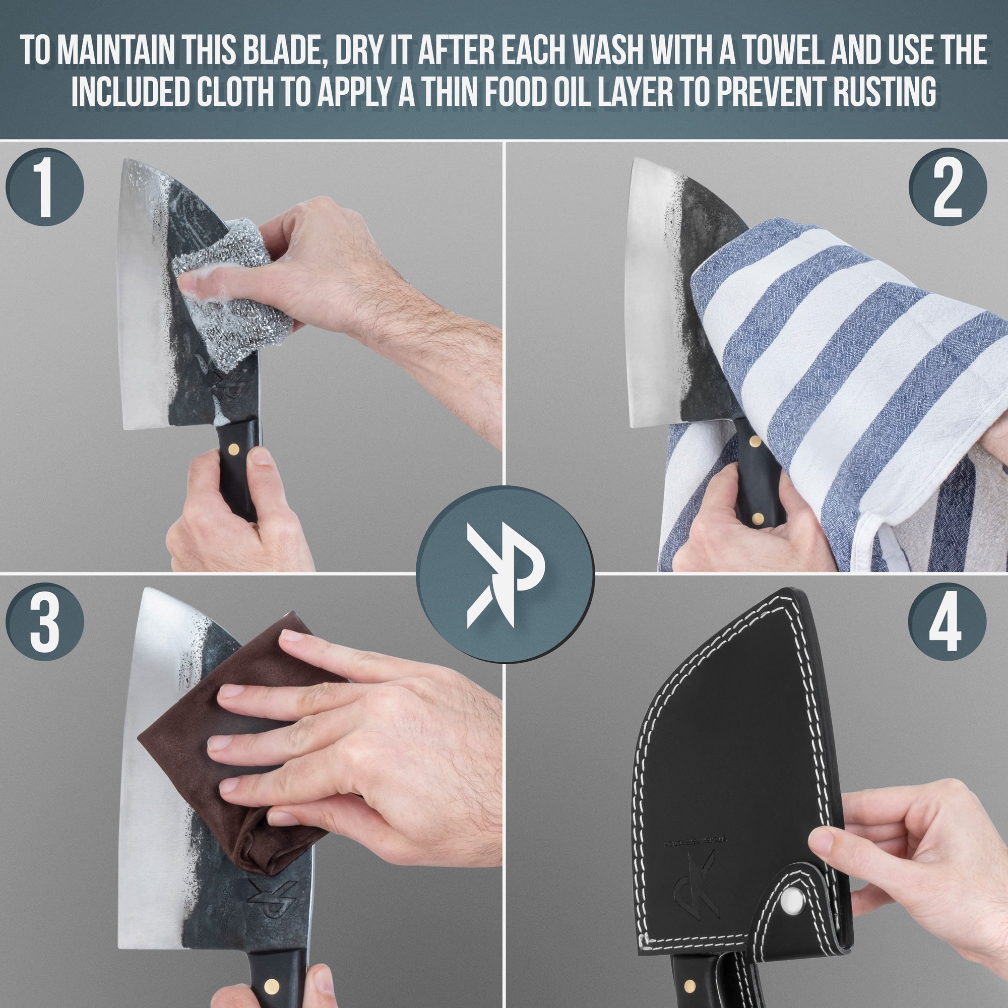 Handmade Meat Cleavers - Kitchen Perfection LLC