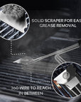 Thin Grill Brushes - Kitchen Perfection LLC